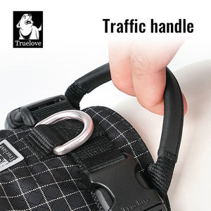 Truelove Atacado Segurança LED Reflexivo Tático Luxury Training Dog <span class=keywords><strong>Harness</strong></span> Impermeável Nylon Sem Puxar Pet Arnês Ajustável - Product Image 4