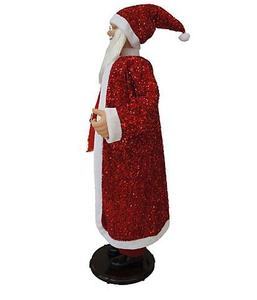 Figure de danse du père Noël électrique de 1.6m pour la musique de fête de Noël-Fournitures de fête améliorées - Product Image 3