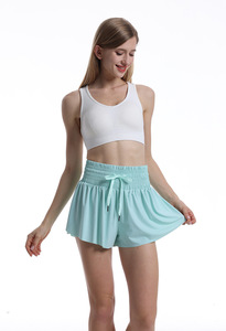 Jupe de tennis taille haute anti-exposition pour femme, séchage rapide, respirante, idéale pour la course, le fitness et le badminton - Product Image 3