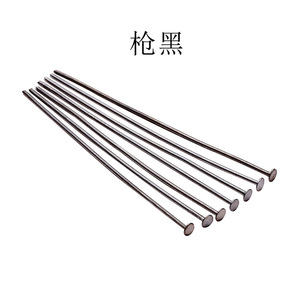 Épingles plates en métal pour la fabrication de boucles d'oreilles, 40 mm, en fer plaqué, composants de bijoux, épingles en T, accessoires pour bracelets et colliers - Product Image 3