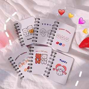 Wholesale Cheap Cute Custom Size <b>Small</b> Mini Legal Pad Spiral with Paper Cover - Product Image 1