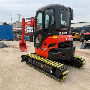 Excavadora Mini Crawler U35 de 3.5 Toneladas, 99% Nueva, Usada en Excelentes Condiciones, con Bomba Hidráulica y Motor, Informe Incluido - Product Image 3