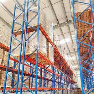 رفوف تخزين صناعية ثقيلة للمستودعات مع حماية ضد التآكل، رفوف أوروبية قياسية لتخزين البضائع - Product Image 4