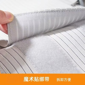 Rib Fracture Fixation Belt Chest Support Gray Breathable Elastic <b>Post</b> Operative S M L XL - Product Image 4