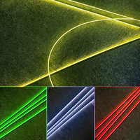 Lumière d'ambiance acrylique Symphony Chasing 18 en 1, lumière à fibres optiques pour l'ambiance intérieure de la voiture