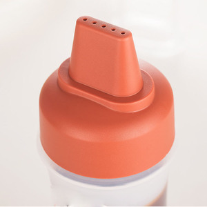 MAYSURE 350ml bottiglia di Ketchup in plastica LDPE vuota vuota a cinque fori bottiglia di salsa piccante al peperoncino per senape al miele con tappo sopra - Product Image 3
