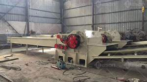 Automatic Transfer Chain Conveyor Belt Electric Motor Multi Function Comprehensive Used For Log Hardwood - Product Image 3