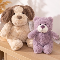 Peluche douce et mignonne en forme de licorne, dinosaure, éléphant, paresseux, chien, ours pour enfants, poupée de confort, cadeau d'anniversaire
