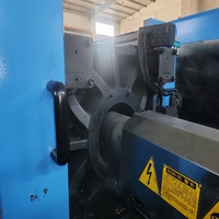 Machine de moulage par injection horizontale hydraulique d'occasion de 120 tonnes, modèle MA1200/370, de qualité supérieure, avec PLC et moteur, très demandée pour le marché haïtien