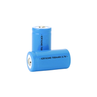 Harga Murah Baterai Li-Ion 16340 Cell 700mAh 800mAh 1100mAh 3.7Volt dengan Garansi 12 Bulan untuk Pelacak GPS Isi Ulang dan Kunci