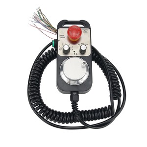 6 assi CNC pendente volantino 5V 100PPR con interruttore di arresto di emergenza manuale generatore di impulsi <span class=keywords><strong>MPG</strong></span> - Product Image 2