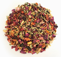 Hete Verkopende Hibiscus Citroen Gezondheidssmaak Thee Gemengde Fruitsmaak Losse Thee Lotusblad Rose Kruidenthee
