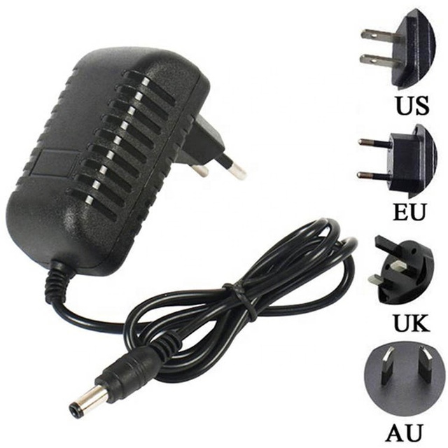 ETL CE FCC RoHS SAA AC DC Wall Charger 5V 6V 9V 18V 24V 12V 100Ma 350Ma 500mA 0.5A 1A 2A 3A Power Adapter With EU AU US UK Plug
