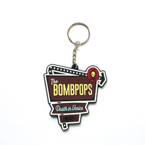 سلسلة مفاتيح مطاطية مخصصة بتصميمك الخاص كهدية للشركة، حلقة مفاتيح مخصصة بالحروف للبيع بالجملة - Product Image 4