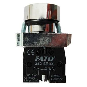 ปุ่มกดแผงสีแดง 10A 600V สวิตช์อุตสาหกรรม - Product Image 2