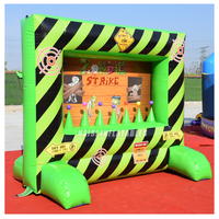 Jeu Gonflable Zombie Strike : Tir à la Cible Flottante et Jeu de Tir à l'Arc Gonflable pour Fêtes et Carnavals