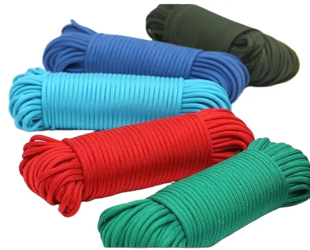 Fabrik rabatt preis Nylon/Polyester/PP Material Mehrfarbiges Stricks eil Hergestellt in Shandong