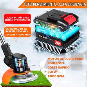 เครื่องตัดหญ้าไร้สายแบบใช้แบตเตอรี่ 20V รุ่น GT-4003 พร้อมใบมีดตัดหญ้า สำหรับใช้ในครัวเรือน - Product Image 3