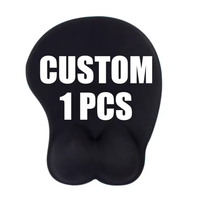 High Quality 3d Cartoon Cloth Wrist Silicone Gel Mousepad Custom Amine Mouse Pad Wrist Rest Mouse Pad