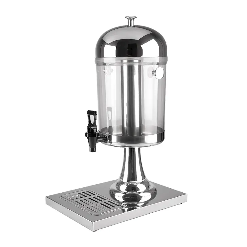 Hot and cold milk tea dispenser single tank restaurant juice dispenser low price juice beverage dispenser