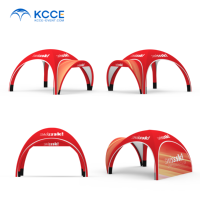 Tentes gonflables et dômes pneumatiques personnalisés KCCE pour événements de marque, festival d'hiver, publicité
