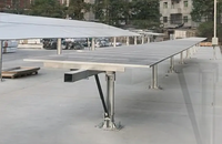 Système de suivi solaire automatique à axe unique support de montage de panneau solaire suivre le soleil