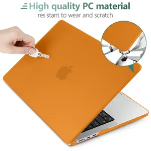 Matte Transparan Casing Pelindung Keras Jernih untuk Macbook Air 12/13.3/13.3 Retina Pro 13 15 16 A1534 A2289 A2159 Hard Cover A146