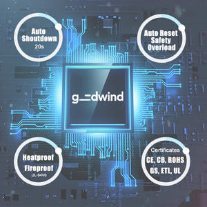 Sèche-mains électriques automatiques commerciaux GoodWind pour toilettes - Product Image 4