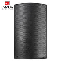Enceinte portable en plastique HYANKA HPS-EON915 15 pouces, amplificateur de classe D 700W, 45-20kHz, étanche / Wi-Fi, sonorisation professionnelle