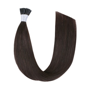 Extensiones de Cabello con Queratina Brasileña Pre-Adheridas FH de 100g # Extensiones de Cabello Ruso con Punta I, Doble Trama y Cutícula Alineada - Product Image 5