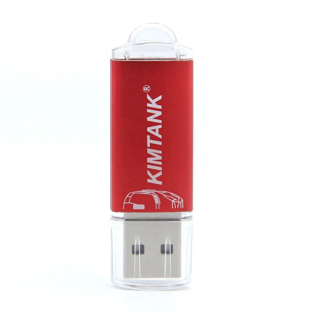 Color blockbuster kimtank usb flash drive 2.0 sticker 4gb 16gb 32gb 64gb 3.0 Pendrive 8gb OEM logo