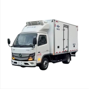 Camión Refrigerado 4x2 Foton Automático <span class=keywords><strong>Euro</strong></span> 5 Nuevo Congelador Móvil Pequeño para Transporte de Vegetales en Cadena de Frío -15C <span class=keywords><strong>1</strong></span>-10T - Product Image 1