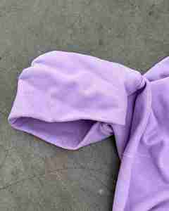 Yingling coton épais Boxy Fit à capuche personnalisé surdimensionné sweats à capuche lourds impression bouffante 3d sweat à capuche court - Product Image 6