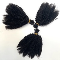 Vendeur en gros de cheveux VMAE 613 27 30 33 cheveux tressés humains en vrac pas de trame vierge européenne blonde bouclée Afro crépus en vrac cheveux humains