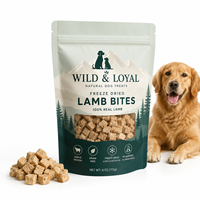 Pochette personnalisée pour friandises pour animaux de compagnie, sac refermable imprimé avec fermeture éclair pour collations pour chiens et chats, aliments lyophilisés, viande séchée et emballage d'aliments pour animaux
