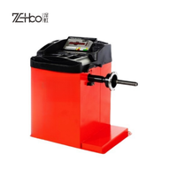 Équilibreuse et aligneur de roues de voiture portable ultra-mince ZeHoo avec écran numérique et capacité de 75 kg pour la réparation automobile