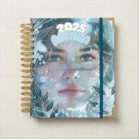 Agenda personnalisé pour entreprise, carnet à spirales, journal, impression de logo, papier cadeau