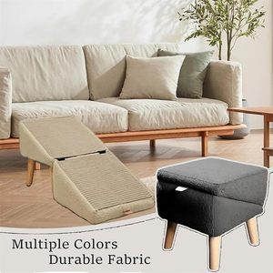 Hochwertige Großhandels-Fabrikproduktion Abnehmbare Luxuriöse Outdoor-Rechteckige Faltbare Holz-Hunderampe - Product Image 2