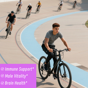 Complément Alimentaire Multi-Gummies pour Hommes à Forte Demande avec Vitamines et Zinc pour Soutenir l'Énergie, le Métabolisme, la Santé Musculaire et Immunitaire - Product Image 2