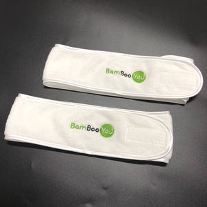 Custom Cotton Waffle Spa Facial <strong>Bath</strong> Hair Band Headband <strong>Scrunchies</strong> With Private Logo - Product Image 4