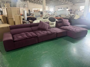 Sofá modular italiano de diseño especial de Miami, diseño moderno, Villa, apartamento, muebles de estudio, juego de sofá seccional interior para el hogar - Product Image 6