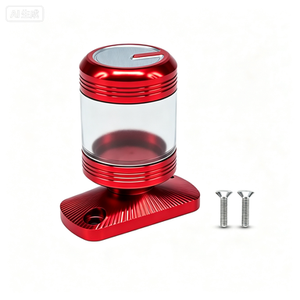 Motorfiets CNC remvloeistofreservoir, transparante PC hydraulische remvloeistofbeker, universele remvloeistofreservoir voor crossmotor scooter ATV - Product Image 2