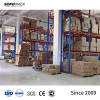 Système de rayonnage sélectif en acier directement de l'usine, rayonnages à palettes sur mesure robustes pour la logistique industrielle et le stockage en entrepôt