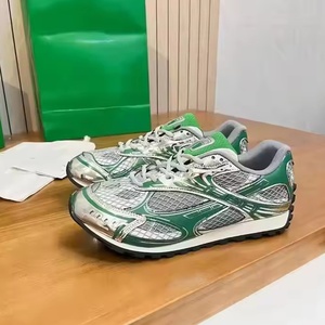 Sneakers de créateur de haute qualité unisexes BV Orbit Parakeet Roundtop Laceup Lowtop Running Shoes Casual Walking Shoes Sneakers Hommes - Product Image 1