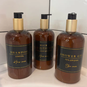 Étiquette autocollante personnalisée, étiquette de marque, marque, étiquette de shampooing, autocollant, idée de <span class=keywords><strong>feuille</strong></span> cosmétique pour l'emballage de marque - Product Image 2