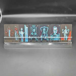 Ensemble de support de porte-cartes à jouer en acrylique transparent de 380mm pour afficher des cartes à collectionner de jeux <span class=keywords><strong>Trump</strong></span> ou d'autres jeux de société - Product Image 4