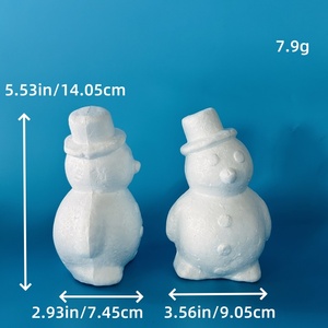 Mô hình Santa Claus polyfoam tự làm cho đạo cụ chụp ảnh vườn trường học được vẽ đẹp để thể hiện sáng tạo - Product Image 4
