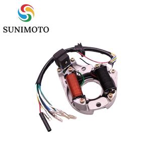 Катушка статора мотоцикла магнито Ротор двигателя 100cc 2 катушки для HONDA C100 BIZ100 - Product Image 4