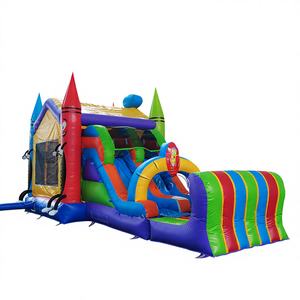 Trampoline gonflable en forme de crayon, équipement de divertissement gonflable, trampoline gonflable en PVC - Product Image 1