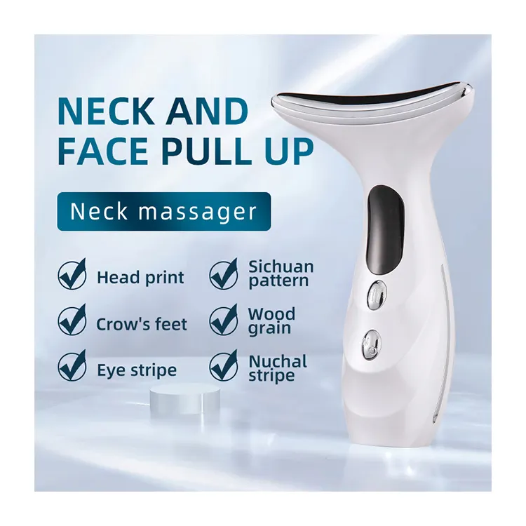 गर्म बिक्री विरोधी चेहरे और गर्दन उठाने वाले मालिश चेहरे की मालिश त्वचा देखभाल झुर्री सौंदर्य उपकरण गर्दन उठाने वाली त्वचा देखभाल